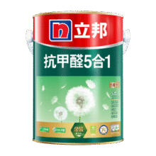 立邦乳胶漆油漆 金装抗甲醛净味五合一内墙漆室内环保家用涂料墙面漆 【门店热卖】 5L*1件 面漆336.3元
