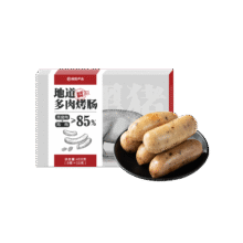 网易严选多肉烤肠黑胡椒400g 85%黑猪肉鸡肉双拼 火山石热狗肠烧烤早餐40.55元（合8.11元/件）