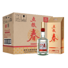 五粮液股份 五粮春第二代  2021-2022年随机发货 浓香型白酒 52度 500ml*6瓶 整箱装 陈年老酒 【名酒鉴真】1225.42元（需plus会员，需领券）
