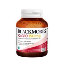 BLACKMORES澳佳宝辅酶素q10软胶囊150mg30粒中老年澳大利亚保健品71元 (券后省30)