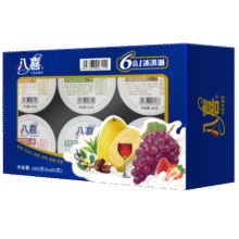八喜冰淇淋 小杯六合一 混合口味60g*6杯 家庭装 杯装组合 冰淇淋64.8元 (月销8000+)