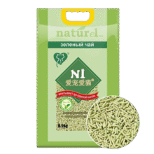 N1 爱宠爱猫猫砂n1豆腐猫砂猫沙除臭去味低粉尘绿茶活性炭猫砂强结团可冲厕所 N1 绿茶2.0mm 6.5kg*3【整箱】255元