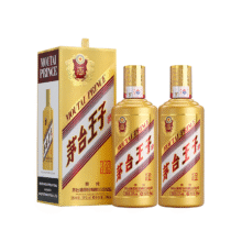 MOUTAI PRINCE/茅台王子酒金王子 53度500ml* 2瓶420元