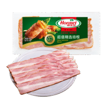 荷美尔（Hormel）超值精选培根150g/袋 冷藏猪肉 烟熏风味 儿童早餐三明治烧烤食材19.9元 (券后省150,月销1w+)