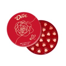 Dove 德芙 玫瑰恋语巧克力礼盒 24粒 127g￥19.90 1.0折