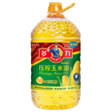 多力【张若昀同款】压榨玉米油6.18L非转基因食用油（新老包装随机）79.9元 (月销9000+)