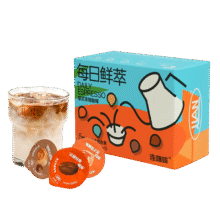 连咖啡鲜萃意式浓缩黑咖啡 速溶咖啡粉试饮装 五种风味混合装2g*5颗16.9元（合5.63元/件）