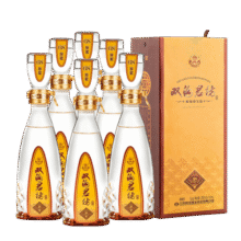 双沟珍宝坊 君坊 52度(250ml+15ml)*6瓶 整箱装 浓香型白酒294元