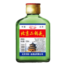 北京二锅头 白酒 50度 100mL1.01元