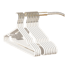家用防滑无痕晾衣架 多色可选 20*40cm 20支装5元