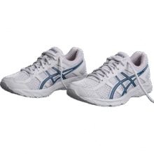 PLUS会员：亚瑟士ASICS 男子缓震透气跑鞋 GEL-CONTEND 4 褐色/深蓝 43.5374.61元包邮