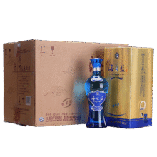 洋河 蓝色经典 海之蓝 42度 520ml*6瓶 整箱装 绵柔浓香型白酒646.82元（需领券）