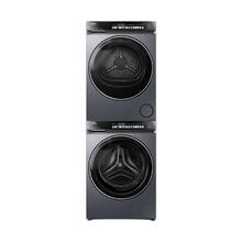 国家补贴：海尔 Haier 云溪4.0 XQG100-BLEG583HU1+GA100-STQ583HU1 洗烘套装 优雅极夜灰7222.41元