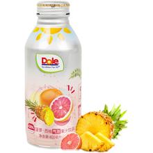 Dole 菠萝西柚 菠萝椰子气泡果汁饮料 400ml 饮品汽水8.48元