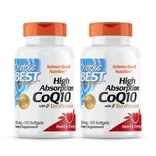 多特倍斯 Doctor's BEST 辅酶Q10软胶囊 100mg 120粒*2瓶券后168.41元