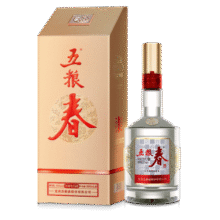 五粮春二代【酒厂直营】婚宴喜宴浓香型白酒纯粮食口粮酒五粮液股份出品 45度 500mL 1瓶 [无手提袋]280元