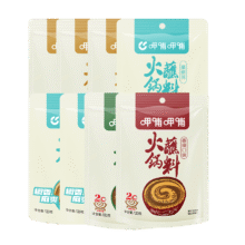 呷哺呷哺 火锅蘸料烧烤酱拌面酱火锅蘸料60/袋 香辣 60g*10件12.9元（合1.29元/件）