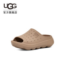 20点开始、88VIP：UGG 夏季男士纯色露趾厚底洞洞鞋拖鞋 1137973354.6元包邮