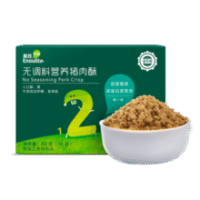 英氏（Engnice）婴幼儿猪肉酥80g宝宝儿童辅食猪肉松小包装拌饭料调味品0添加糖40.3元 (月销1w+)