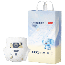 J.ZAO/京东京造 Cloud云柔系列 尿不湿 拉拉裤 XXXL码50片183.54元3件，61.18元/件