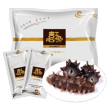 喜玉大连即食海参 1斤 10-15只 固形物80%以上 简装 辽刺参279元 (券后省20)