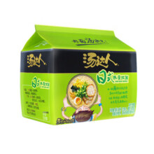 统一汤达人 泡面五合一 袋装 速食方便面 组合装【新老包装随机发货】 日式豚骨1包内含5袋21.5元 (券后省8,月销3000+)