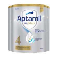 爱他美（Aptamil）澳洲白金版婴幼儿配方奶粉900g 含DHA叶黄素 新西兰澳爱原装进口 【4段】27年1月到期 3罐 咨询返现金615元