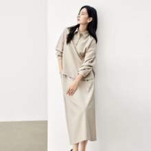 10点：2025春装极简松弛POLO领衬衫半身裙两件套女式通勤套装149元（有首单礼金，超V会员价格更低）