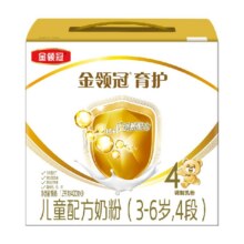 金领冠育护4段儿童奶粉1200g81.09元（需领券）返7元超市卡