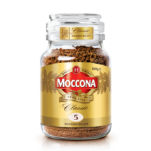 摩可纳（Moccona）经典5号中度烘焙冻干速溶黑咖啡100g瓶装 进口 美式健身运动燃减69元 (月销9000+)