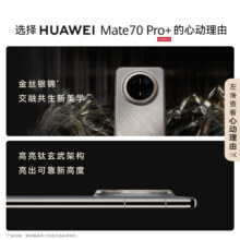 HUAWEI Mate 70 Pro+ 鸿蒙AI高亮钛玄武架构 红枫原色影像 16+5126526元