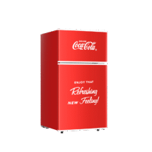 可口可乐（Coca-Cola）迷你冰箱38L压缩机制冷双门冷冻377.83元（需国补）