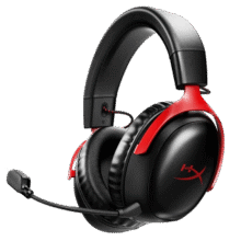 极度未知（HYPERX）飓风2升级款飓风3 头戴式游戏电竞耳机电脑耳麦 吃鸡游戏耳机 【飓风3无线黑红】120h续航丨DTS音效 头戴式游戏耳机769元