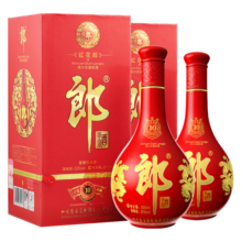 郎酒红花郎10 酱香型高度白酒 53度500ml*2瓶双瓶装 新老包装随机发货700元 (月销2000+)