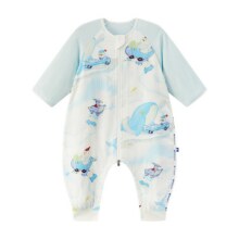 babycare宝宝睡袋薄款夏季纱布儿童防踢被四季通用分腿婴儿睡袋125元