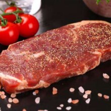 牛肉限时超级好价！！元盛 整切调理安格斯西冷牛排2.2kg /10片含酱包返后119元（直播间返30元）