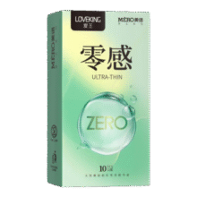 美诺爱王 超薄超滑安全套  共10只 零感0.99元包邮