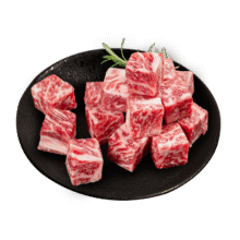淳鲜四季M5日料级原切谷饲和牛雪花骰子牛肉粒2斤 生鲜牛肉冷冻 源头直发202.5元（需plus会员，需领券，合101.25元/件）
