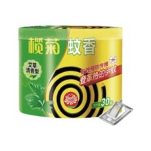 PLUS会员：榄菊 蚊香加大盘 艾草型 30圈/盒6.41元包邮