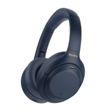 索尼（SONY） WH-1000XM4 头戴式无线耳机 蓝牙降噪耳机 网课游戏适用耳麦礼物送男女友学生 深夜蓝1065.65元