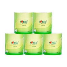 心相印 茶语丝享心柔有芯卷纸 4层*100g*5卷2元包邮(需用券)