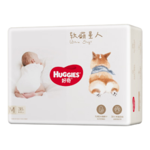 好奇（Huggies）软萌星人柯基裤纸尿裤M38片(6-11kg)251.4元（合41.9元/件）