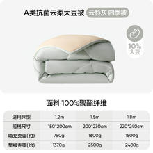 网易严选 清仓！10%大豆纤维 云感大豆被四季被2500g 200*230cm69.02元