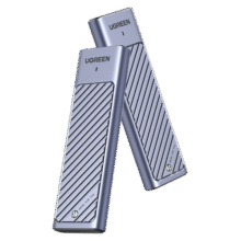 绿联 M.2 NVMe/SATA双协议移动硬盘盒 Type-C/USB3.2外接SSD固态硬盘 适用笔记本苹果16/Macmini外置盒117元 (月销1w+)
