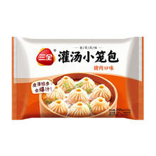 三全 早餐 灌汤小笼包 12只 268g3.49元