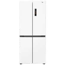 预售、PLUS会员：Midea 美的 MR-457WUSPZE 风冷十字对开门冰箱 436L 白色2308.03元包邮（需凑单，秀视频返20元E卡）