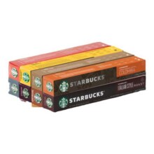 星巴克胶囊咖啡Nespresso雀巢胶囊咖啡进口美式浓缩黑咖啡80颗装375元 (券后省67)