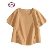 C&A 辣妹鱼骨短袖T恤*2件59.9元包邮（折29.95元/件）