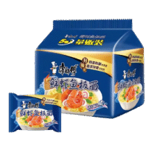 鲜虾鱼板面康师傅方便面整箱泡面升级蔬菜加量食夜宵解饿速食品8.9元