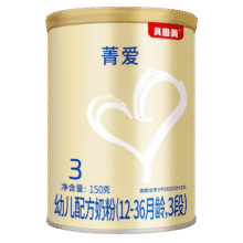 【天猫U先】限新客 贝因美菁爱12-36月3段150g+小屁孩纸尿裤2片19.9元